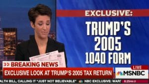Circumstantial Case President Trump Behind Leaked Tax Return