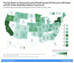 US Would Have Highest Top Income Tax Rate Among Developed Nations Under Biden Plan, New Analysis Warns