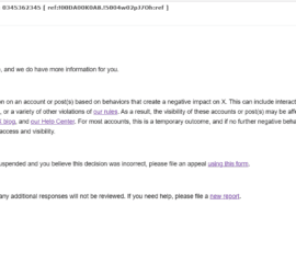 X Corp. Ghost Ban Fraud